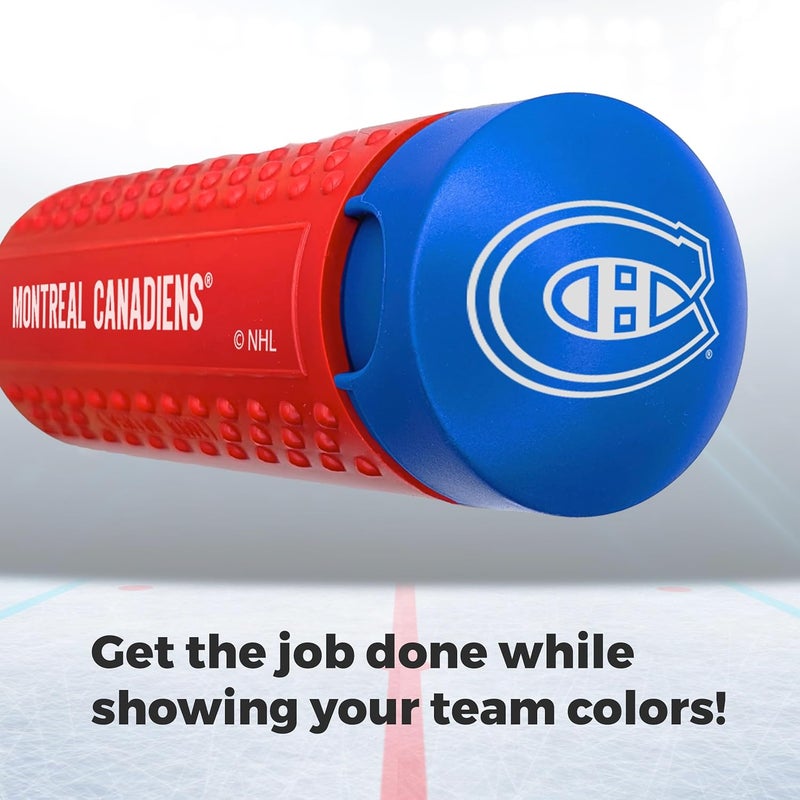 Megapro ® NHL® Team Edition Multi-bit Screwdriver | Officially Licensed NHL® Gear | Durable, Ergonomic, Pro-Grade Screwdriver (Montreal Canadiens®) - Image 2